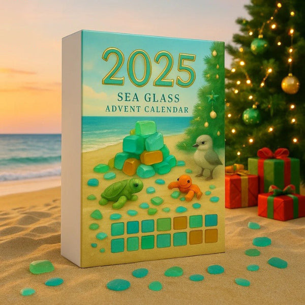 🌊Calendrier de l'Avent Arbre de Noël en Verre de Mer 2025