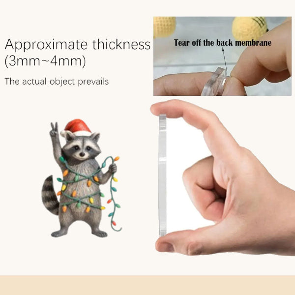 🎁 Calendrier de l'Avent Sarcastique Raton Laveur 2025