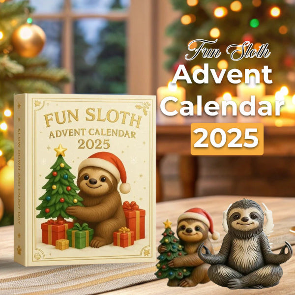 🦥🎄 Calendrier de l'Avent Paresseux Drôle 2025