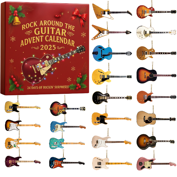 Calendrier de l'Avent Rock Around the Guitar 2025🎸🎄