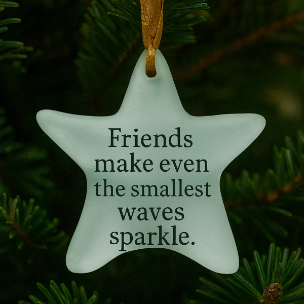 🌊 Calendrier de l'Avent en verre de mer de l'amitié 2025