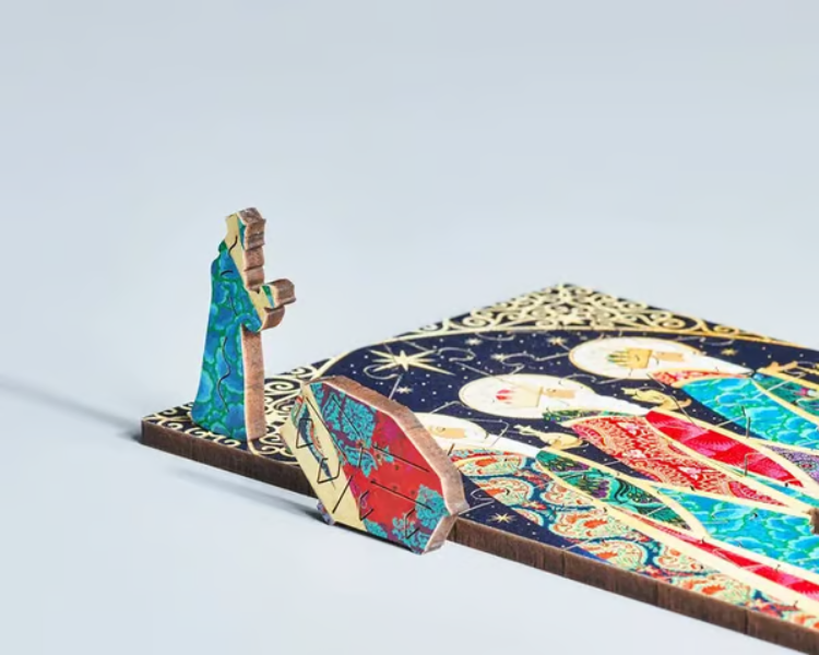 Calendrier de l'Avent puzzle de Noël