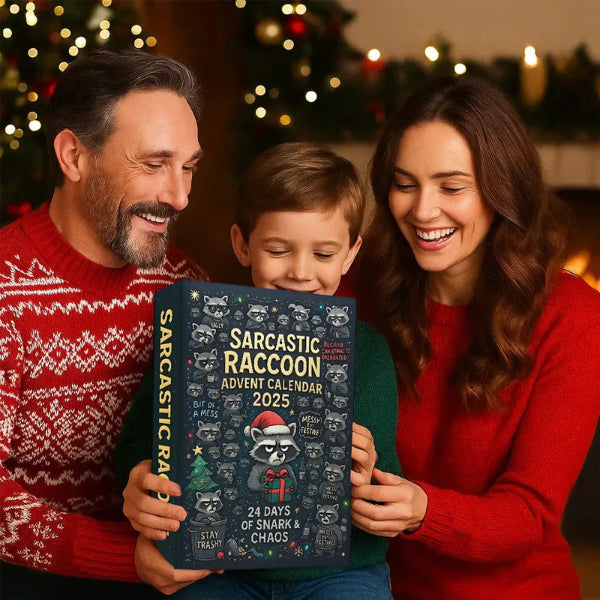 🎁 Calendrier de l'Avent Sarcastique Raton Laveur 2025