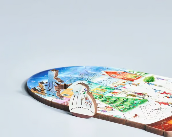 Calendrier de l'Avent puzzle de Noël