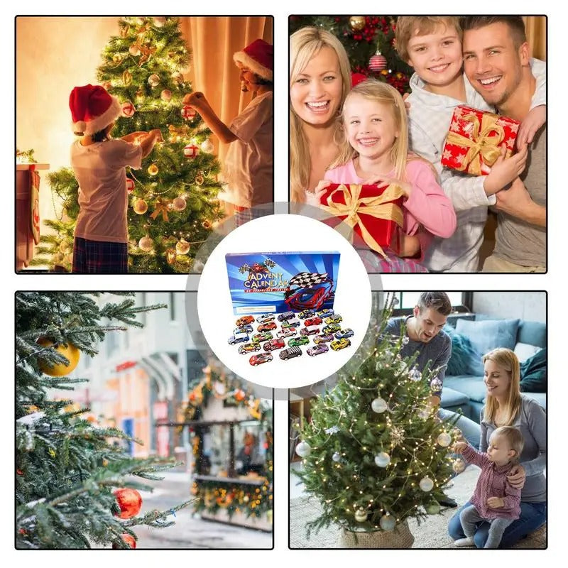 Calendrier de l'Avent voiture de course