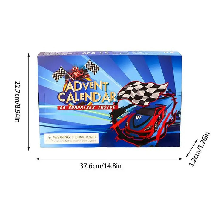 Calendrier de l'Avent voiture de course