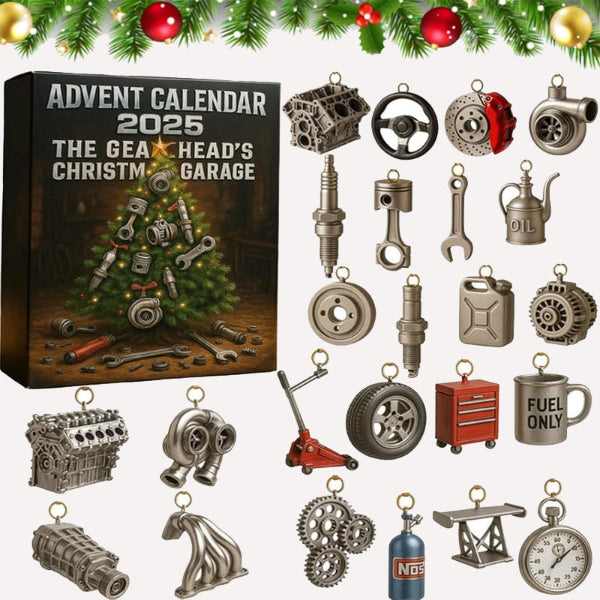 Calendrier de l'Avent Garage de Gearheads 2025 🔧🎄🚗