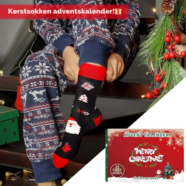 Calendrier de l'Avent Chaussettes de Noël 🎁