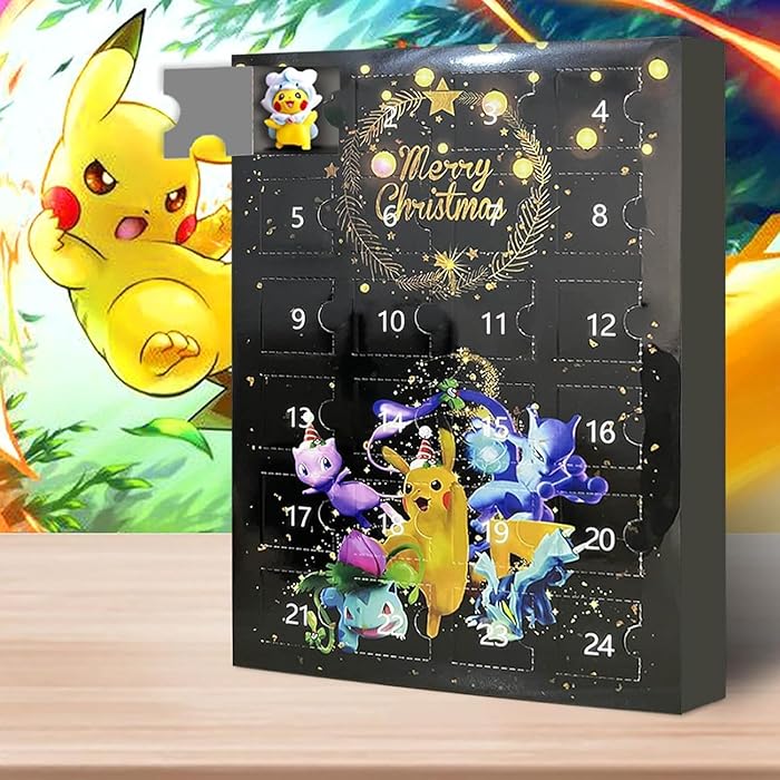 Calendrier de l'Avent Pokémon édition Noël