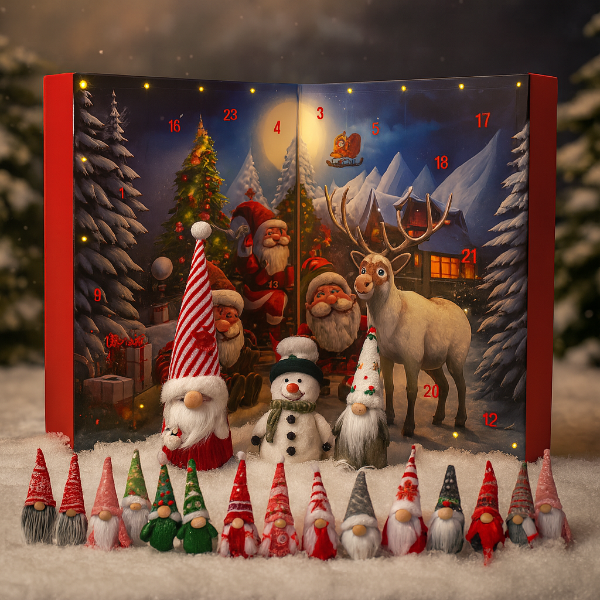 Calendrier de l'Avent Gnome édition magique
