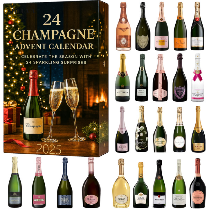 Calendrier de Champagne Aftel 2025 – 24 Jours de Fête et de Plaisir 🥂🎄