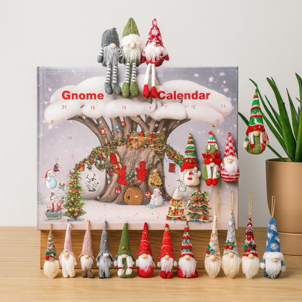 Calendrier de l'Avent gnome premium