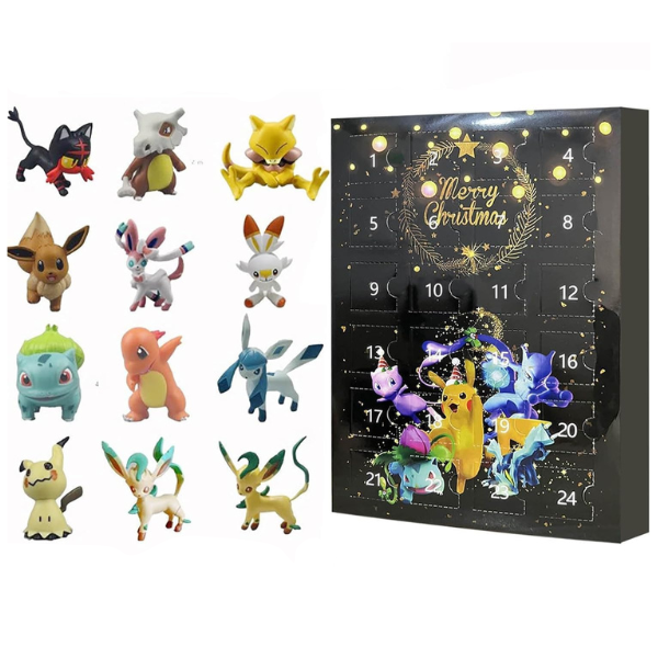 Calendrier de l'Avent Pokémon édition Noël