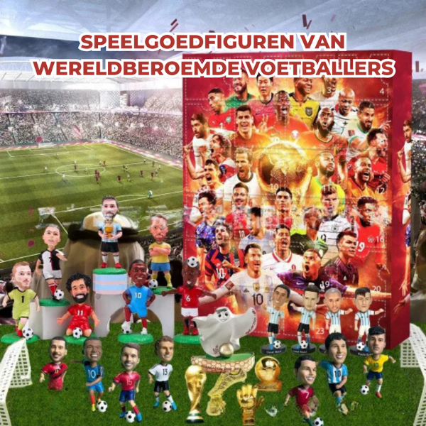 Calendrier de l'Avent des étoiles du football