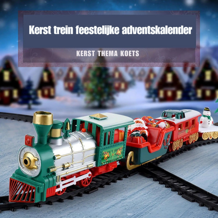 Calendrier de l'Avent Festif Train de Noël
