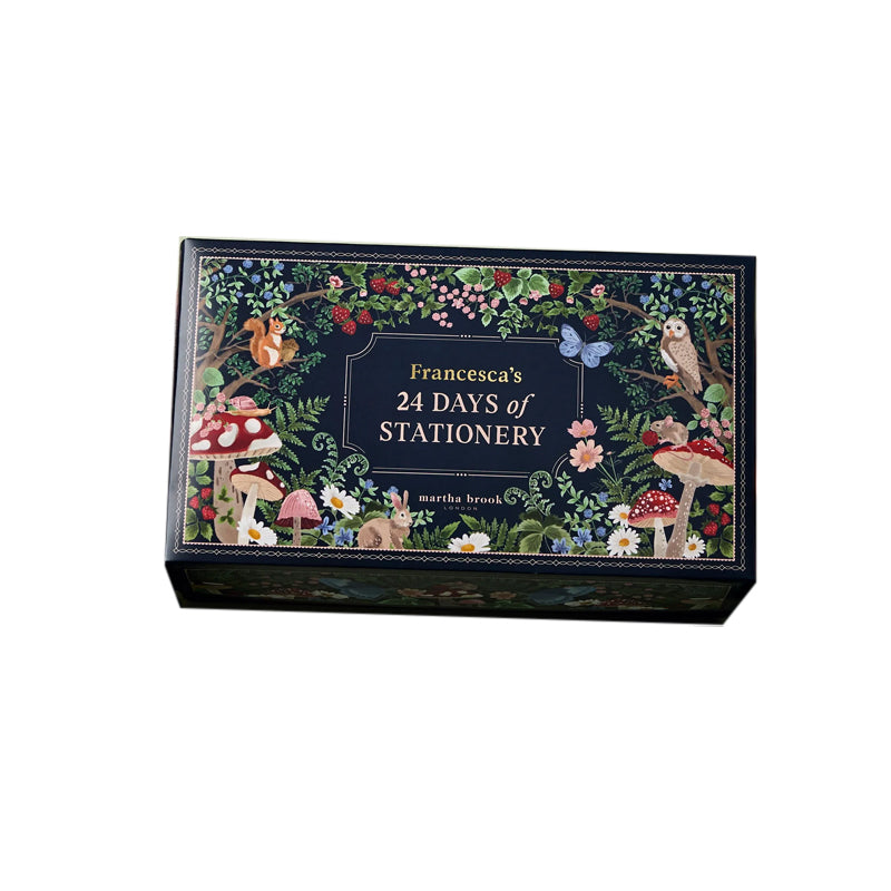 Calendrier de l'Avent de papeterie de 24 jours