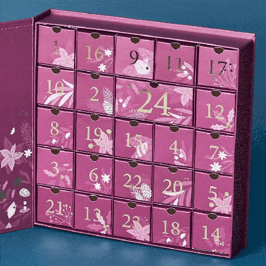 Calendrier de l'Avent puzzle de Noël