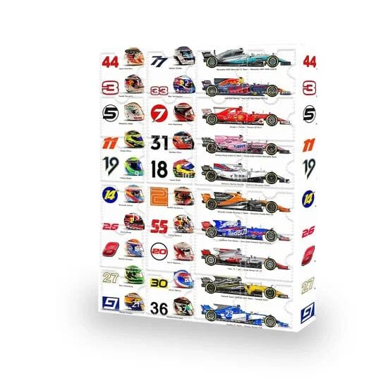 Calendrier de l'Avent F1 (édition 2025)