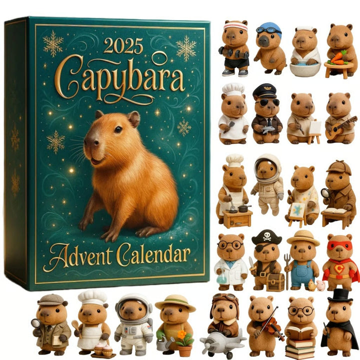Calendrier de l'Avent Capybara 2025