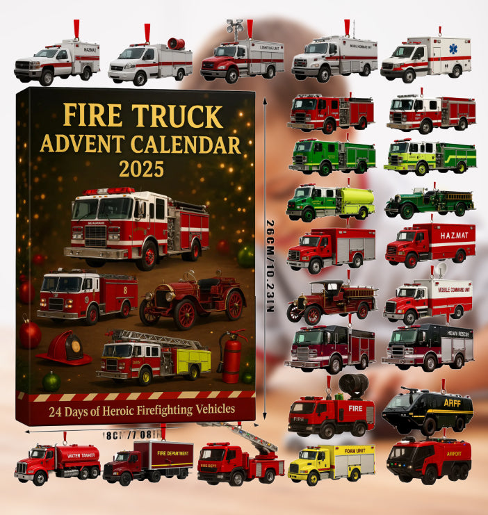 🚒🔥Calendrier de l'Avent des Pompiers 2025🎁🌲
