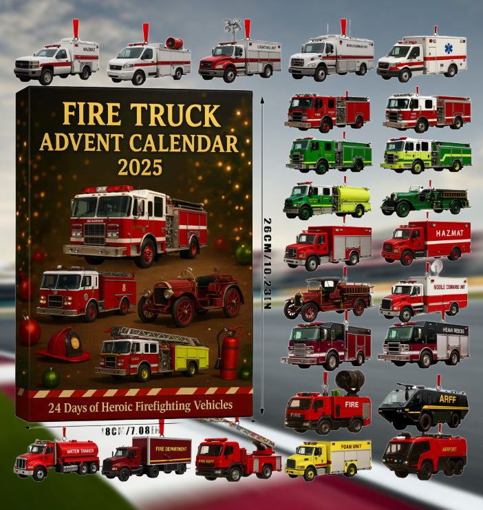🚒🔥Calendrier de l'Avent des Pompiers 2025🎁🌲